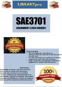 SAE3701 ASSIGNMENT 3 2024