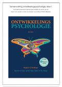 Samenvatting Ontwikkelingspsychologie (POR43a) - eerste bachelor psychologie KU Leuven -  Ontwikkelingspsychologie Robert S. Feldman 8e editie