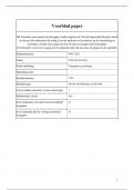 Paper sociale ontwikkeling van het kind. 3e jaar van de opleiding toegepaste psychologie NTI