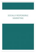 Complete overview of Socially Responsible Marketing 