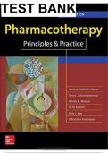 TEST BANK for Pharmacotherapy Principles and Practice 5th Edition Chisholm-Burns Test Bank. ALL 102 CHAPTERS (Complete Download).