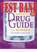 TEST BANK for Davis's Drug Guide for Nurses 15th Edition by April Hazard Vallerand & Cynthia A. Sanoski. (Complete Download).