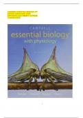 CAMPBELL ESSENTIAL BIOLOGY, 5TH EDITION (SIMON/YEH) WITH QUESTIONS AND CORRECT ANSWERS A+ QURANTEED