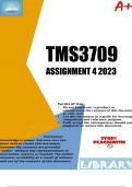 TMS3709 Assessment 4 2023 (816027) 