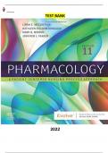 Pharmacology - 11th Edition by Linda E. McCuistion, Kathleen Vuljoin DiMaggio, Mary B. Winton & Jennifer J. Yeager  - Complete, Elaborated and Latest(Test Bank)