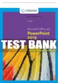 Test Bank For New Perspectives Microsoft® Office 365 & PowerPoint 2019 Comprehensive - 1st - 2020 All Chapters - 9780357026168