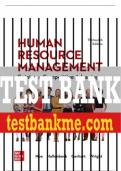 Test Bank For Human Resource Management: Gaining a Competitive Advantage, 13th Edition All Chapters - 9781264188895