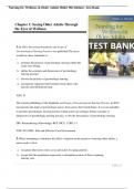Test bank for Nursing for Wellness in Older Adults Miller 9th Edition VERIFIED AND COMPLETE |Complete Guide Newest Version 2023