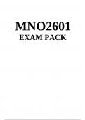MNO2601 Exam Pack Updated 2024 (Old until Portfolio May 2023) All Exam Memos include Footnotes and bibliography Included.