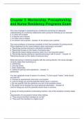 Chapter 3 Mentorship, Preceptorship, and Nurse Residency Programs Exam