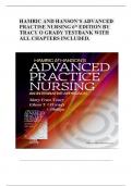 NSG 3039 Hamric and Hanson's Advanced Practice Nursing 6th Edition New Update 2023