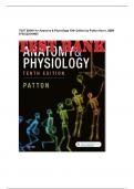 TEST BANK for Anatomy & Physiology 10th Edition by Patton Kevin