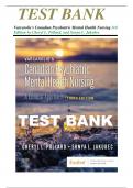 Test Bank for Varcarolis's Canadian Psychiatric Mental Health Nursing, 3rd Edition (Pollard, 2023), Chapter 1-35 | All Chapters