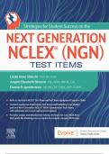 Student Success on the Next Generation NCLEX (NGN) Test Items 2023 by Linda Anne Silvestri