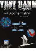 TEST BANK for Introduction to General, Organic and Biochemistry, 12th Edition, by Bettelheim, Brown, Campbell &Torres. (All 31 Chapters Complete Download)