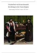 Samenvatting -  Geschiedenis en theorie van de internationale betrekkingen in het Ancien Regime (A004009A)
