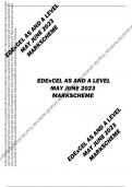 EDEXCEL A LEVEL 2023 CHINESE 9CN0 MARKSCHEME PAPER 2