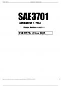 SAE3701 assignment 1 solutions 2024