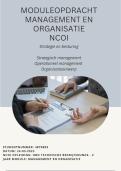 NCOI module Management en Organisatie / Strategie en Besturing / HBO Technische Bedrijfskunde / Geslaagd feb. 2024 cijfer 8
