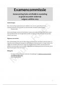 Samenvatting Duits schriftelijk en mondeling - 2 Doorstroom - Examencommissie 2024