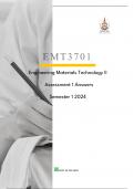 EMT3701 Assessment 1 Answers Semester 1 2024