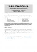 Samenvatting Nederlands mondeling - 2 Doorstroom/2 Dubbele finaliteit/2 Arbeidsmarkt - Examencommissie 2024