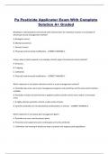 A Bundle For  Pesticide Applicator exam series (Certified Solution )