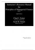 Solution Manual For Principles of Managerial Finance, Brief Edition, 8th Edition by Lawrence J. Gitman Chapter 1-15