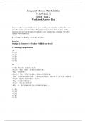 Integrated Chinese Level 1 Part 2 Workbook Answers Key