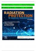 TEST BANK For Radiation Protection in Medical Radiography, 9th Edition by Sherer, Verified Chapters 1 - 14, Complete Newest Version