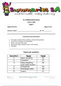 Grade 12 Mathematical Literacy (MATH LIT) June Paper 1 and Memo - 2024