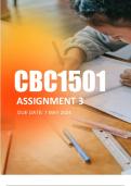 CBC1501 ASSIGNMENT 3 2024