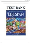 Test Bank For Development Through the Lifespan 7th Edition by Laura Berk ISBN 978-0134419695||Latest 2024