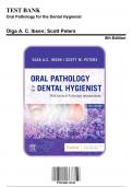 Test Bank for Oral Pathology for the Dental Hygienist, 8th Edition by Ibsen, 9780323764032, Covering Chapters 1-10 | Includes Rationales