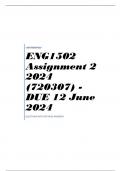ENG1502 Assignment 2 2024 (720307) - DUE 12 June 2024