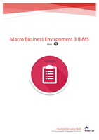 Fontys Macro Business Environment 3 Law Summary