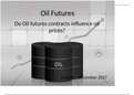 Oil Futures PPT