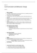 2.1 Exam Summary (Campaign, Behavior Change, Design Research etc.)