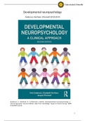 Developmental Neuropsychology Summary including additional information lectures 