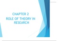 The Role of Theory in Research