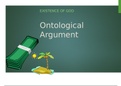The Ontological Argument Flashcards