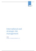 Samenvatting 1CK80 international and strategic risk management