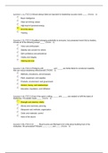 PSYC 305 Midterm Exam (Latest) MCQ: DeVry University, Chicago(Verified answers, Already Graded A)