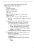 Organisational Psychology- Assessing internal and external candidates- The firm’s internal assessment goals (Chapter 9)