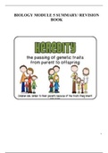 Module 5 Heredity Summary Booklet 
