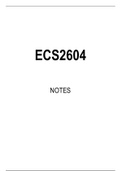 ECS2604 STUDY NOTES