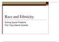 Chapter 3 on Race and Ethnicity