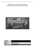 Samenvatting Beter in spelling, ISBN: 9789024421589  Schriftelijke communicatie