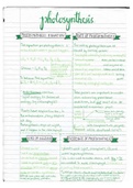 Pretty Revision Notes for GCSE 9-1 Biology (triple science)