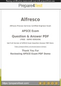 Alfresco Process Services Certification - Prepare4test provides APSCE Dumps